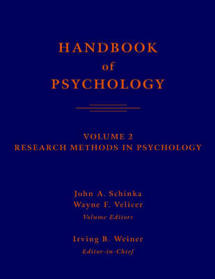 Handbook of Psychology