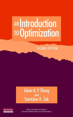 An Introduction to Optimization - Edwin K. P. Chong, Stanislaw H. Zak