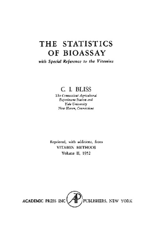 Statistics of Bioassay