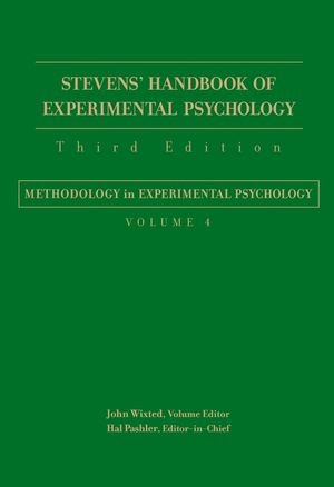 Stevens' Handbook of Experimental Psychology, Methodology in Experimental Psychology - 