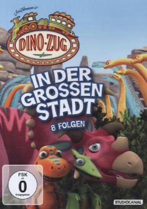 Dino-Zug - Die Dinos in der gro&szlig;en Stadt, 1 DVD