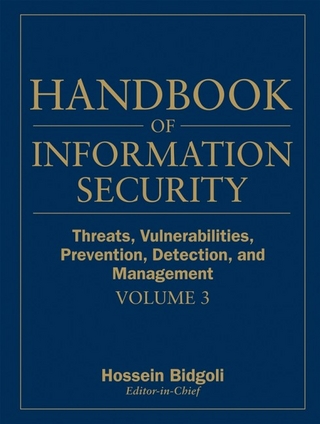 Handbook of Information Security