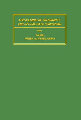 Applications of Holography and Optical Data Processing