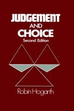 Judgment and Choice - Robin M. Hogarth