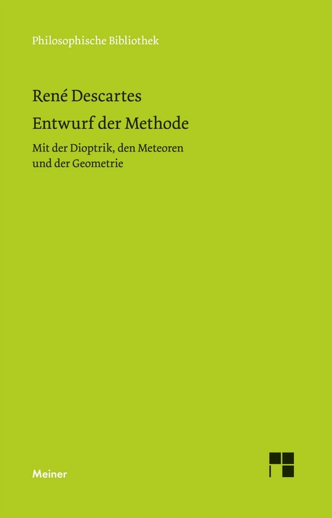 Entwurf der Methode - René Descartes