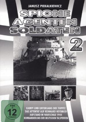 Kampf und Untergang der Tirpitz / Das Attentat auf Reinhard Heydrich / Aufstand in Warschau 1944 / Bombadierung der deutschen Talsperren, 4 DVDs