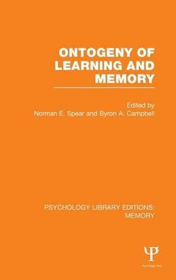 Ontogeny of Learning and Memory (PLE: Memory) - 