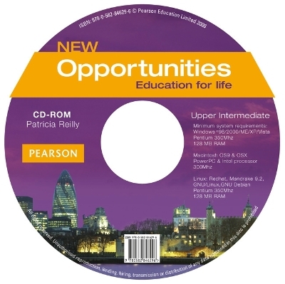 Opportunities Global Upper-Intermediate CD-ROM New Edition - Patricia Reilly