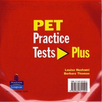 PET Practice Tests Plus Class CD New Edition 1-3 - Louise Hashemi, Barbara Thomas
