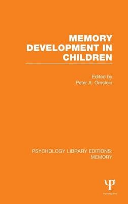 Memory Development in Children (PLE: Memory) - 