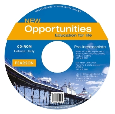 Opportunities Global Pre-Intermediate CD-ROM New Edition - Patricia Reilly
