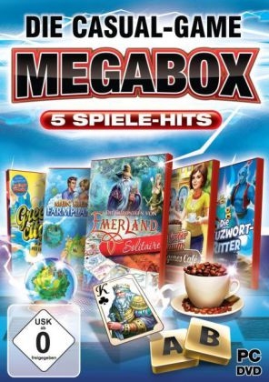 Die Casual-Game MegaBox - 5 Spiele-Hits, 1 DVD-ROM