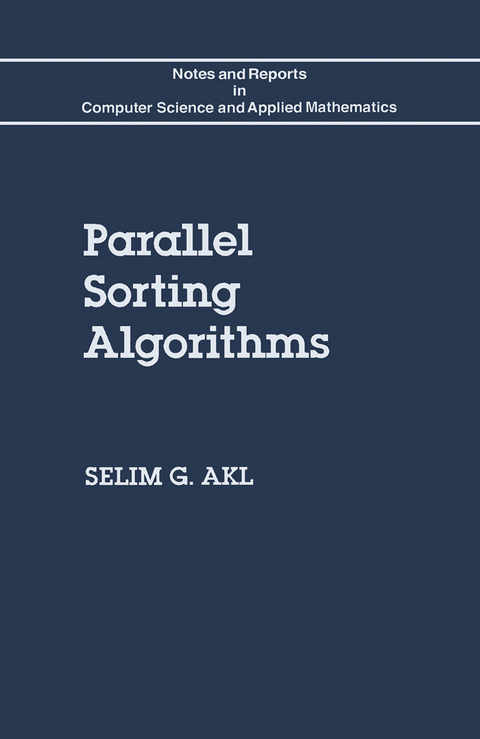 Parallel Sorting Algorithms -  Selim G. Akl