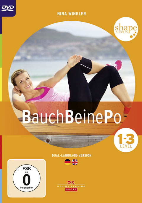 Shape Secrets Bauch-Beine-Po (DVD) - Nina Winkler