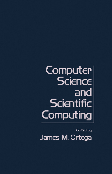 Computer Science and Scientific Computing - 
