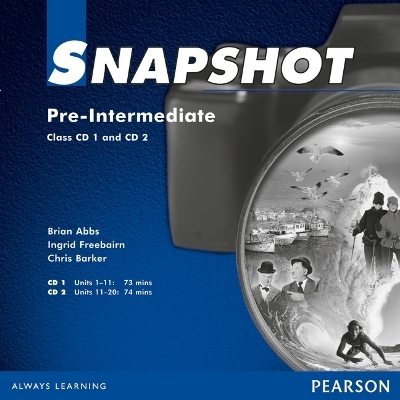 Snapshot Pre-Intermediate Class CD 1-2 Audio