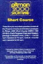 Pitman 2000 Shorthand Short Course Cassette 3