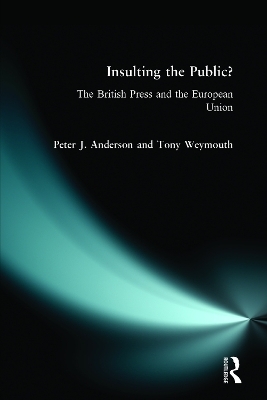 Insulting the Public? - Peter J. Anderson, Tony Weymouth