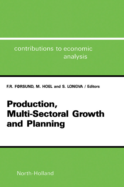 Production, Multi-Sectoral Growth and Planning - 
