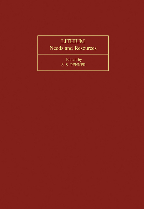 Lithium Needs and Resources - 