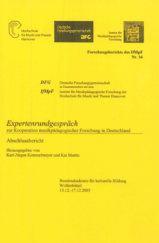 Expertenrundgespräch zur Kooperation musikpädagogischer Forschung in Deutschland