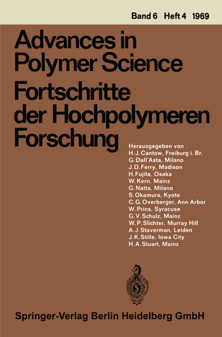 Advances in Polymer Science / Fortschritte der Hochpolymeren Forschung