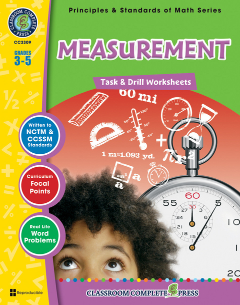 Measurement - Task & Drill Sheets Gr. 3-5 -  Chris Forest