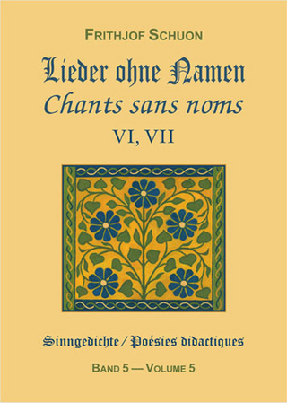 Sinngedichte / Lieder ohne Namen VI, VII