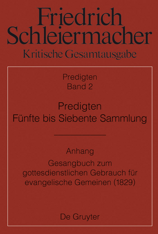 Predigten. Fünfte bis Siebente Sammlung (1826-1833)