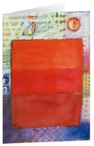 Geschichte 1 - Kunst-Faltkarten ohne Text (5 Stück)