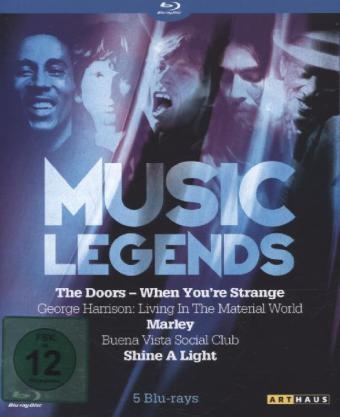 Music Legends, 5 Blu-rays