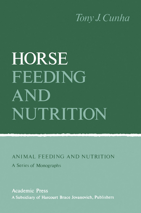 Horse Feeding And Nutrition -  Tony Cunha
