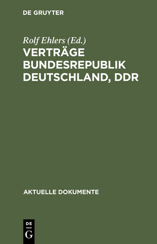Verträge Bundesrepublik Deutschland, DDR