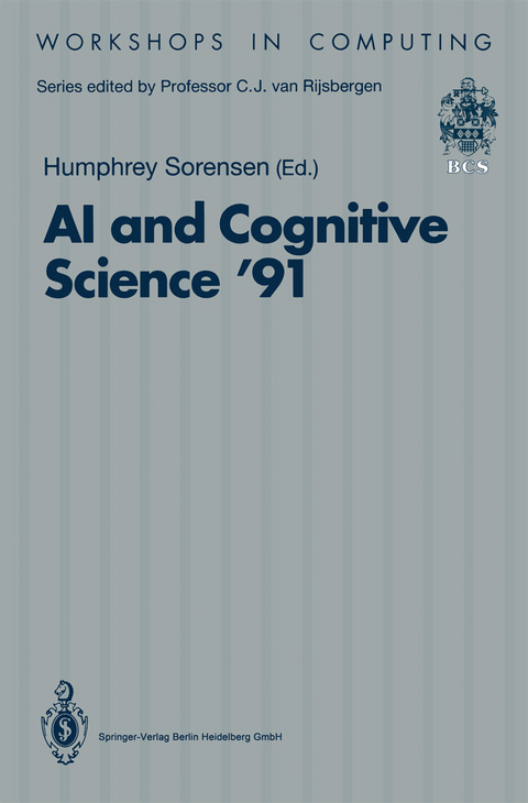 AI and Cognitive Science &rsquo;91 - 