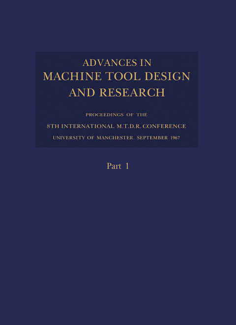 Advances in Machine Tool Design and Research 1967 - 