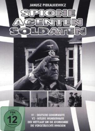 V1 - Deutsche Geheimwaffe / V2 - Hitlers Wunderwaffe / Der Wettlauf um die Atombombe / Die vorgetäuschte Invasion, 4 DVDs