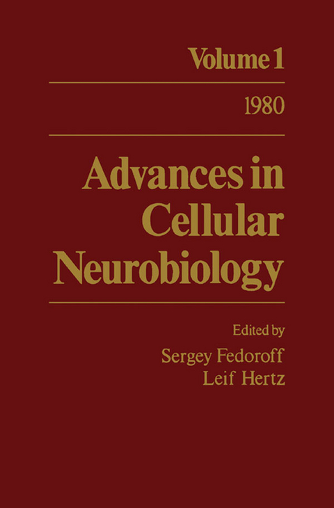 Advances in Cellular Neurobiology - 
