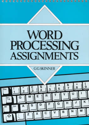 Word Processing Assignments