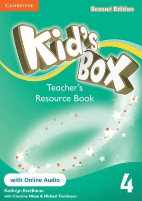 Kid's Box Level 4 Teacher's Resource Book with Online Audio - Kathryn Escribano