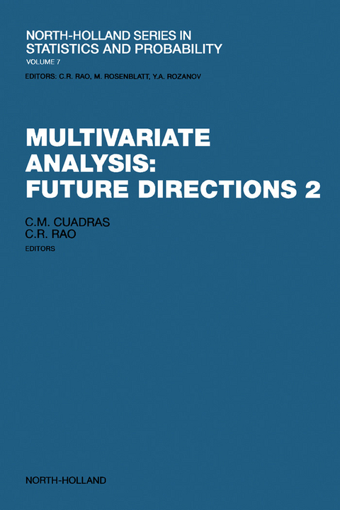 Multivariate Analysis: Future Directions 2 - 
