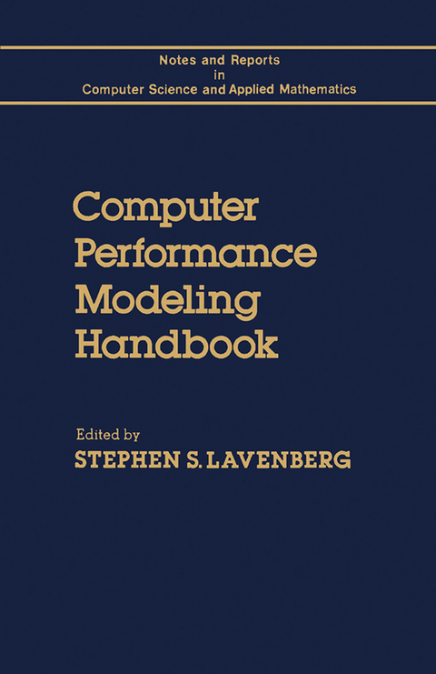 Computer Performance Modeling Handbook - 