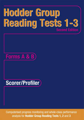 Hodder Group Reading Tests (HGRT) II: 1-3 Scorer/Profiler CD-ROM