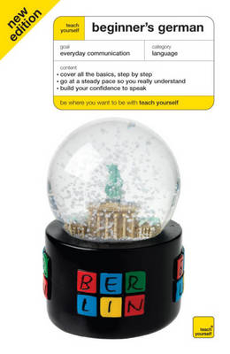 Teach Yourself Beginner's German Book Fourth Edition