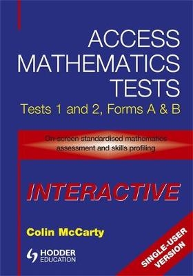 Access Mathematics Tests Interactive (AMTi) 1 & 2 Single-User CD-ROM