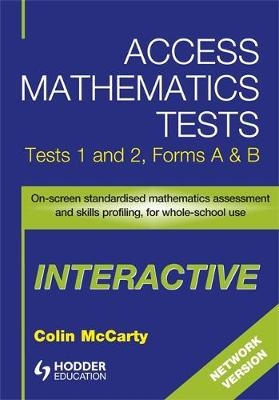 Access Mathematics Tests Interactive (AMTi) 1 & 2 Network CD-ROM - Colin McCarty