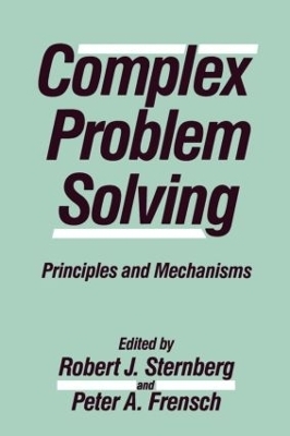 Complex Problem Solving - 