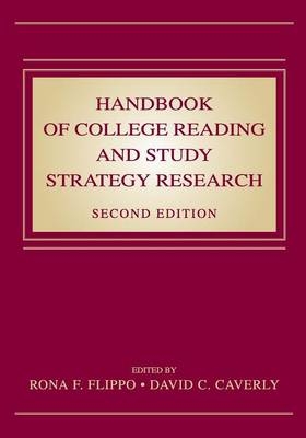 Handbook of College Reading and Study Strategy Research - 