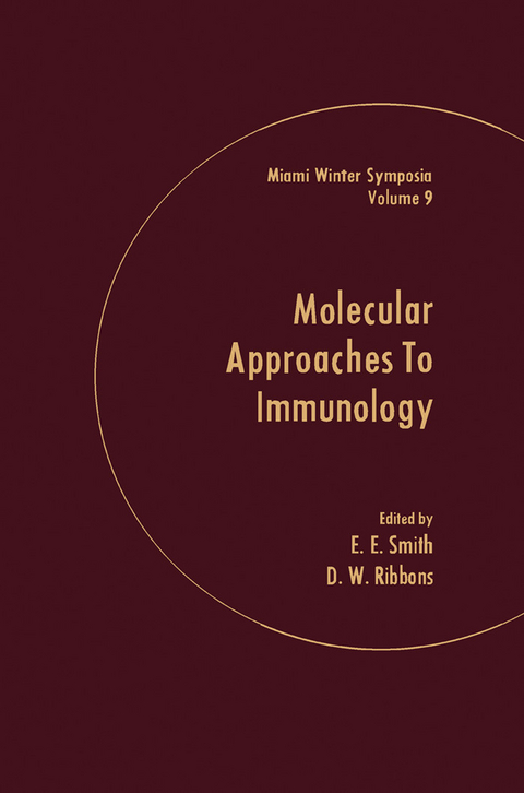 molecular Approaches to Immunology - 