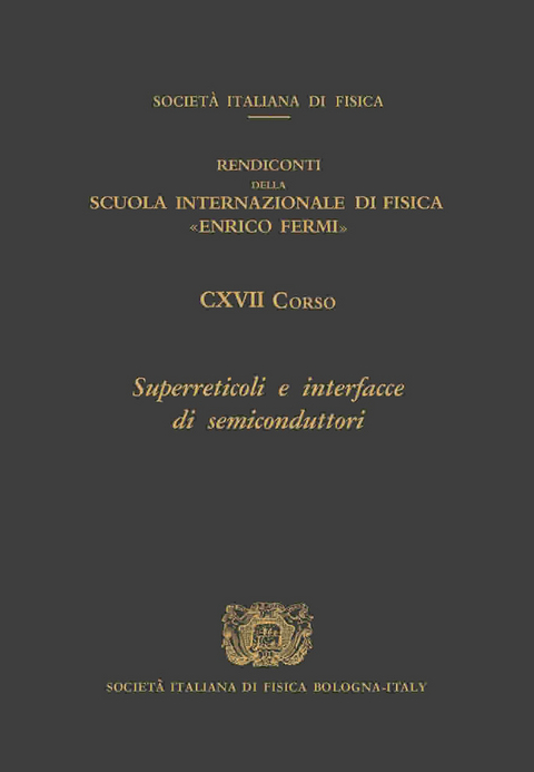 Semiconductor Superlattices and Interfaces - 