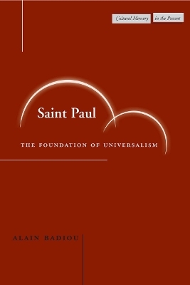 Saint Paul - Alain Badiou